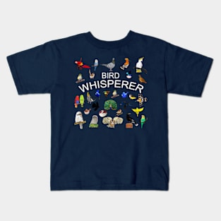 Bird Loving Bird Whisperer Kids T-Shirt